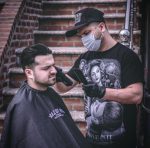 Barbershop Cape - Gun Metal by BarberStrong