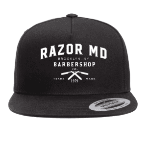 Barbershop Hat - Snapback Black