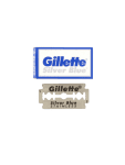 Gillette® Silver Blue Double Edge Safety Razor Blade - 100 Blades