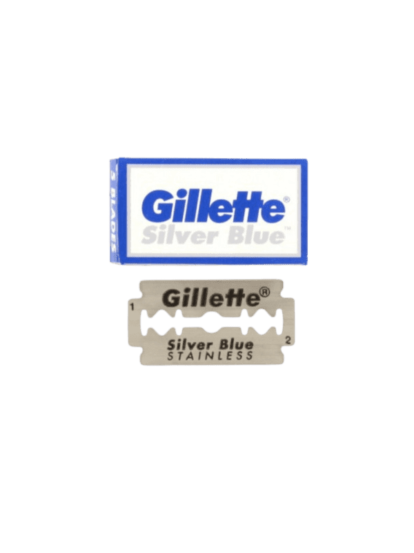 Gillette® Silver Blue Double Edge Safety Razor Blade - 100 Blades