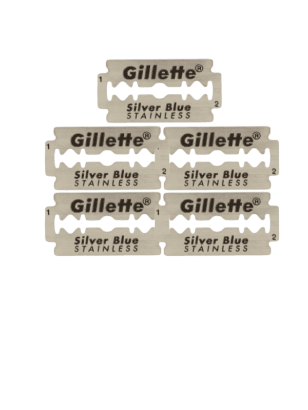 Gillette® Silver Blue Double Edge Safety Razor Blade - 100 Blades