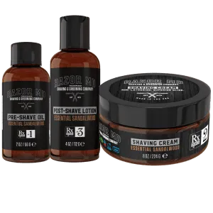 Shaving Bundle and Gift Set - Sandalwood