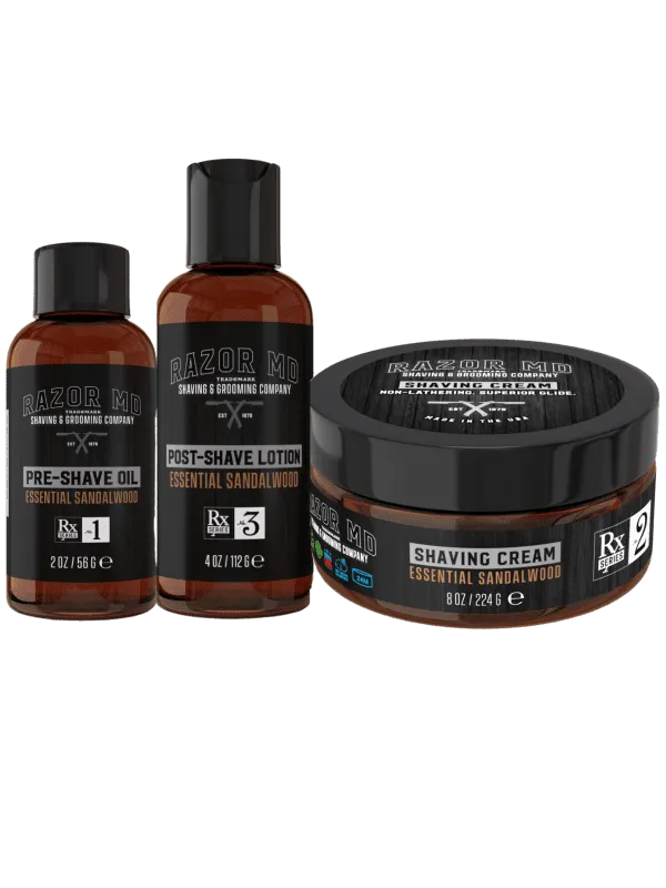 Shaving Bundle and Gift Set - Sandalwood