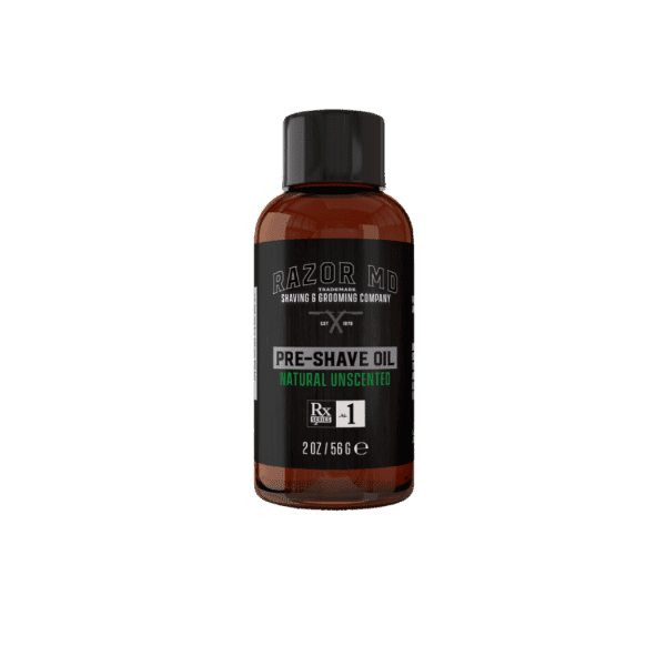 Natural Unscented Pre Shave Oil Serum